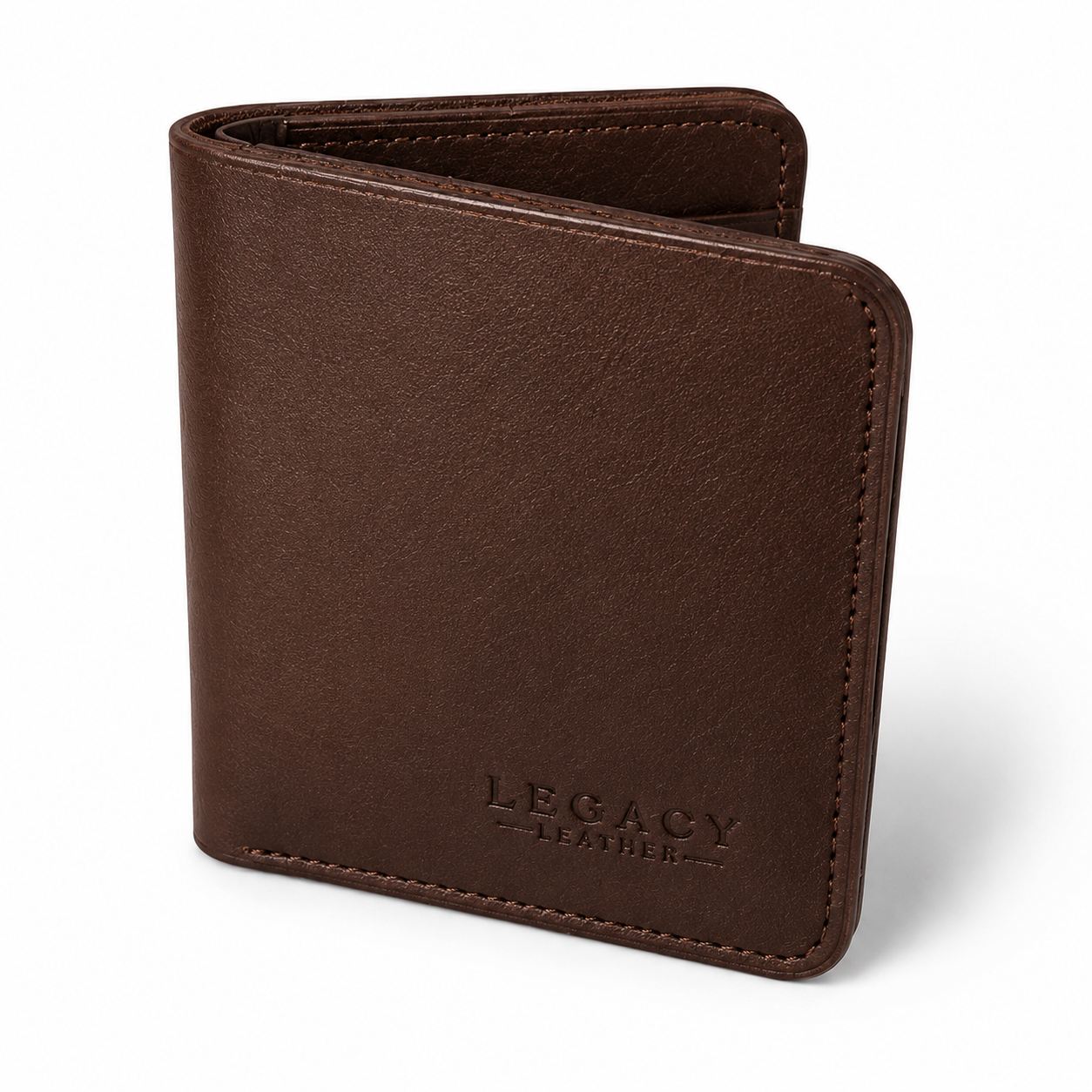 Bifold Wallet With Zipper