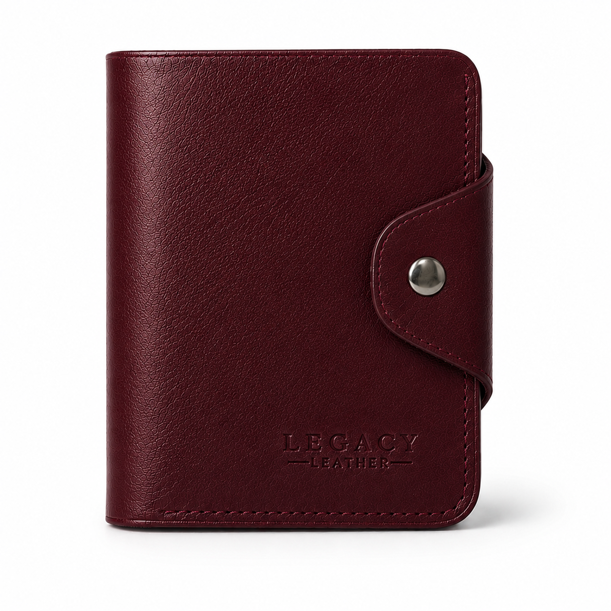 Bifold Wallet con Broche