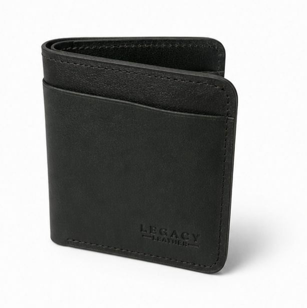 Bifold Wallet With Zipper